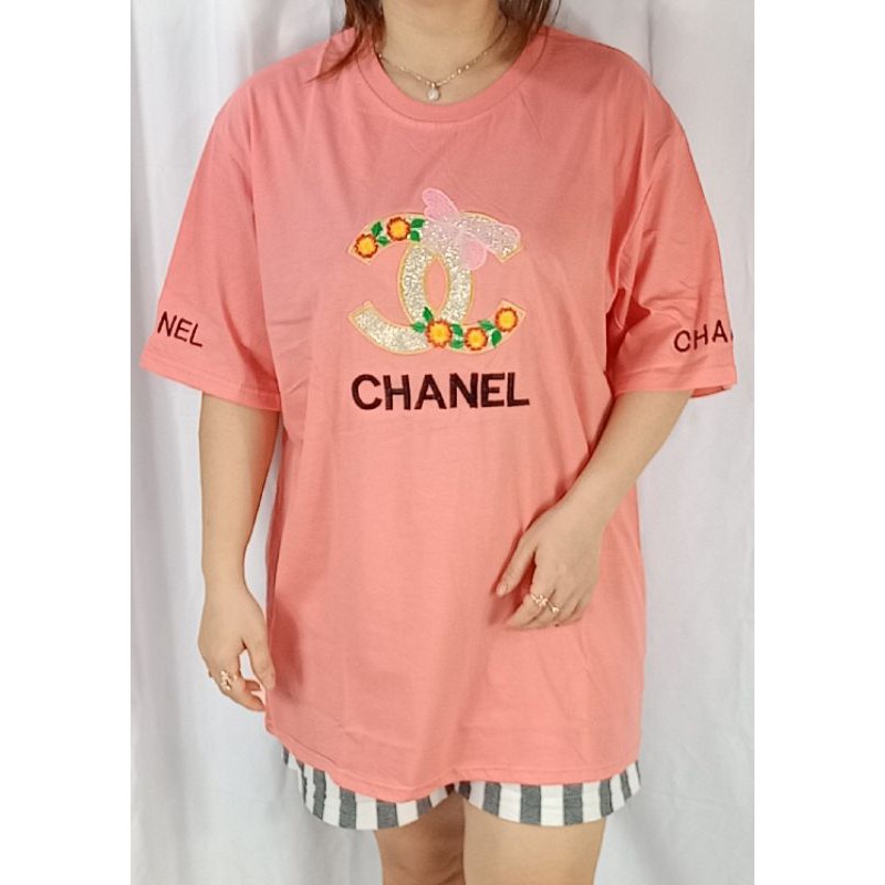  kaos  Wanita Sablon  Jumbo Oversize  baju Wanita baju atasan 