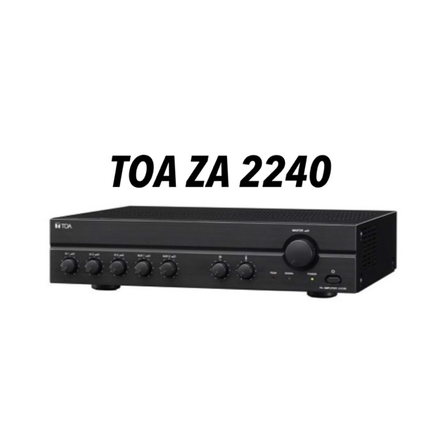 AMPLI POWER TOA ZA 2240 ORIGINAL ZA2240 GARANSI 1 TAHUN