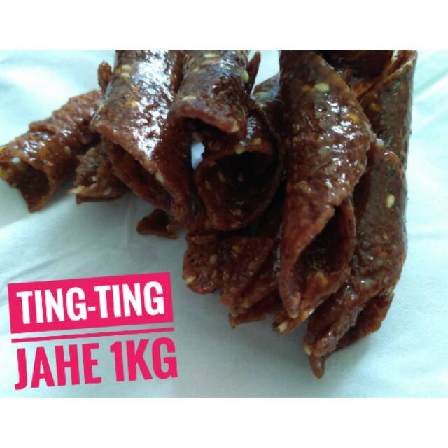 

Ting-ting jahe 1kg