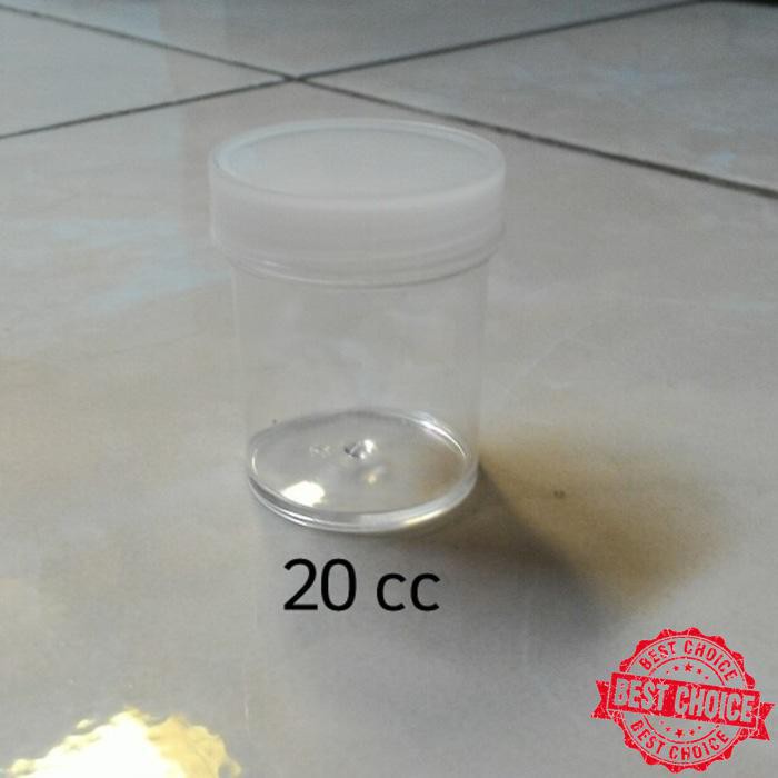 NEW Botol plastik 20 cc / botol mika 20 cc MUMER