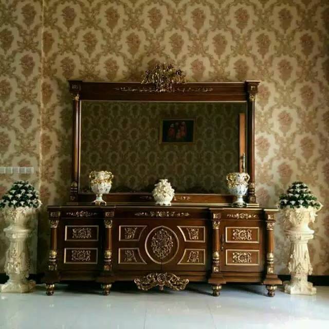 bofet nusantara + figura,furniture,mebel jepara