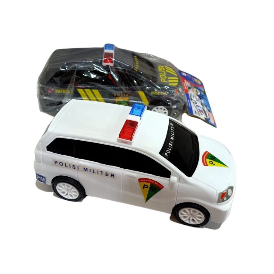 stevannietoys Mainan Anak Laki-laki Mobil Mobilan  Polisi 02046-1 Kantong- Mainan anak Edukasi Kendaraan Jenis Mobil Polisi Usia 3 4 5 6 Bulan 1 2 tahun Kado Hadiah Ulang Tahun