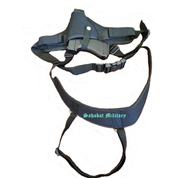 SARUNG AIRSOFT PISTOL DALAM/AIRSOFT GUN PISTOL/ HAND GUN HOLSTER HITAM/HOLSTER DADA/ PISTOL CASE/ SA