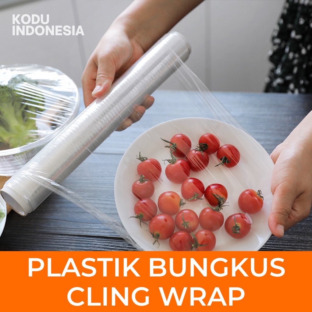 Jual Clingwrap Bungkus Plastik Wrap Makanan Tinggal Sobek Tanpa Gunting