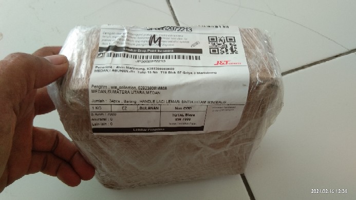 Bracket Kuping Pvc Gantungan Lemari 1