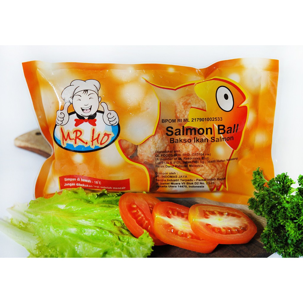 

Mr. Ho Salmon Ball 200Gr Shabu-Shabu Sukiyaki Steamboat Import Malaysia
