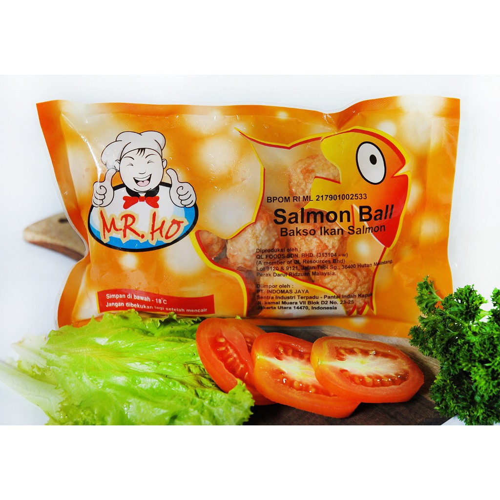 

Mr. Ho Salmon Ball 200Gr Shabu-Shabu Sukiyaki Steamboat Import Malaysia