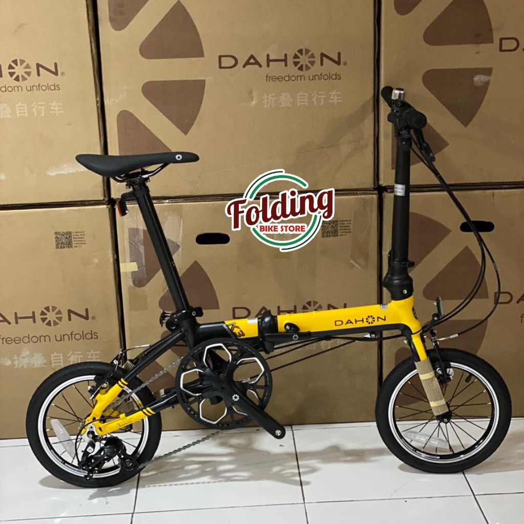  SEPEDA LIPAT MINI  DAHON K3 UKURAN 14INCH VBRAKE Shopee 