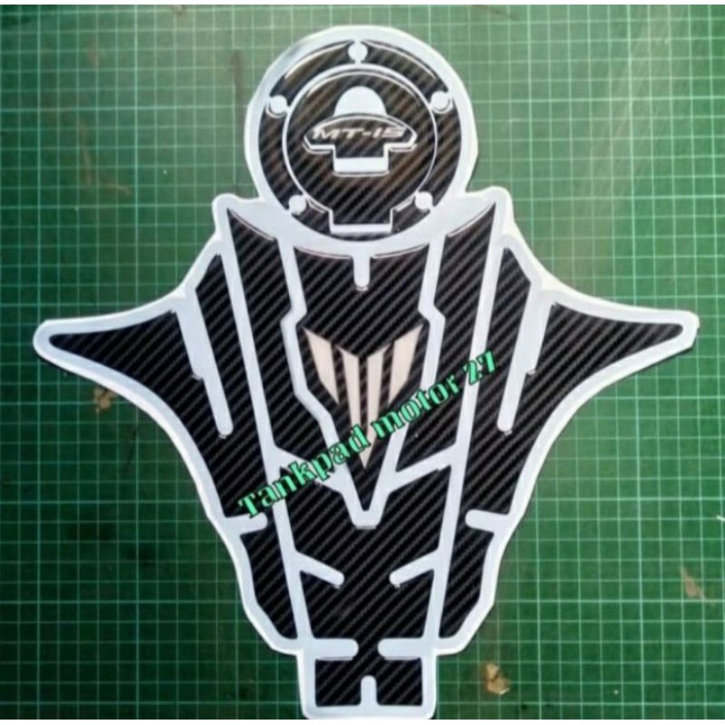 Stiker Sticker Resin Timbul Tankpad Tank Protector Yamaha MT15 Premium