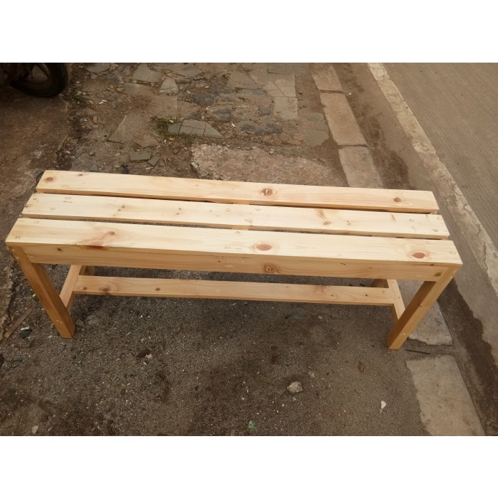 Kursi Kayu - Bangku Kayu 120Cm