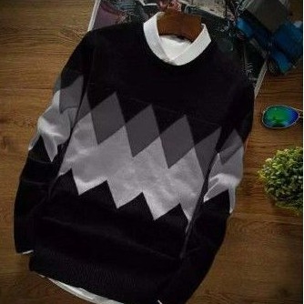 Atasan/Sweater Rajut Pria David Tribal  top hokkyshop