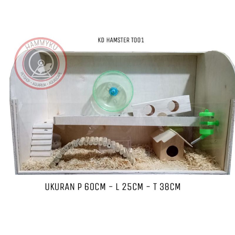 KANDANG HAMSTER - HAMSTER CAGE