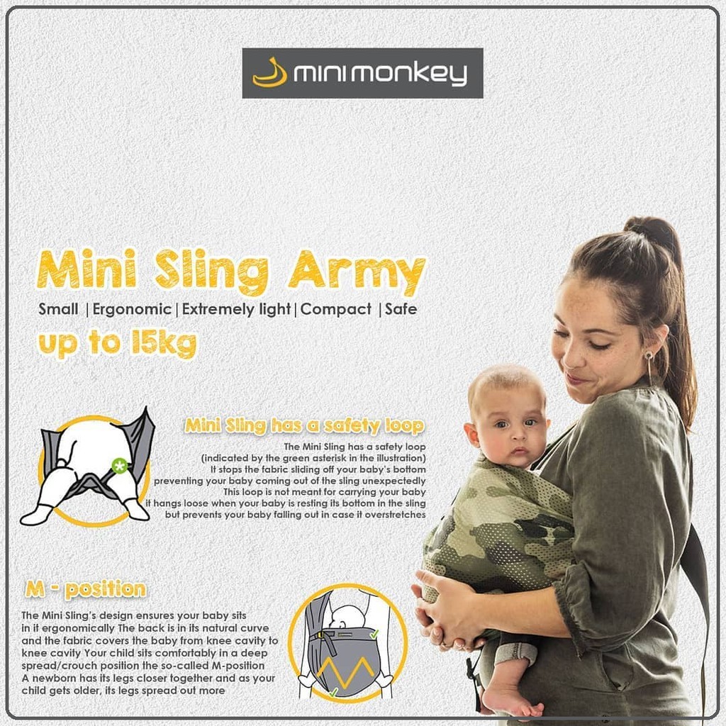 Mini Monkey Mini Sling Mesh