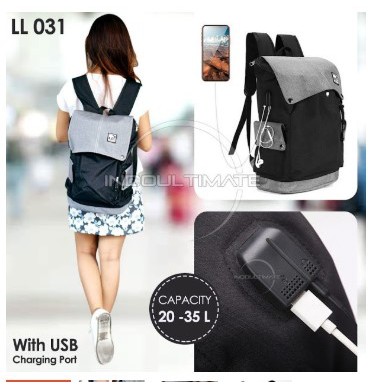 Tas Ransel Wanita LL-031/ Tas Import / Backpack Cewek / Pria / Tas Sport / Outdoor Bag Tas Gunung