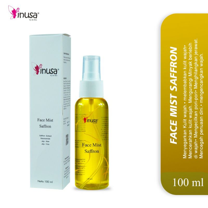 Face Mist Saffron Inusa Skincare