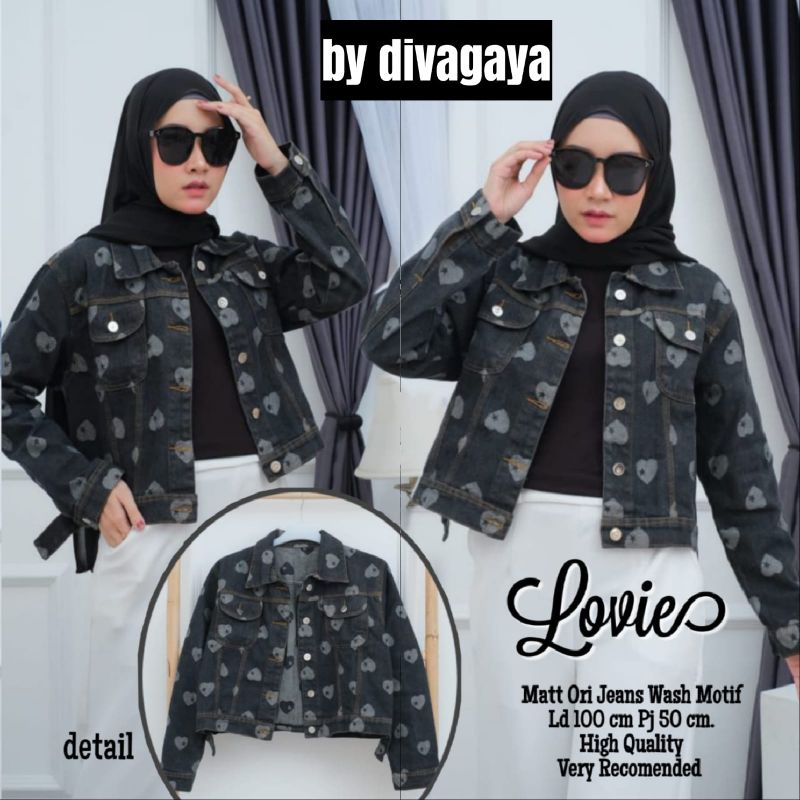 JACKET JEANS TEBAL ORY