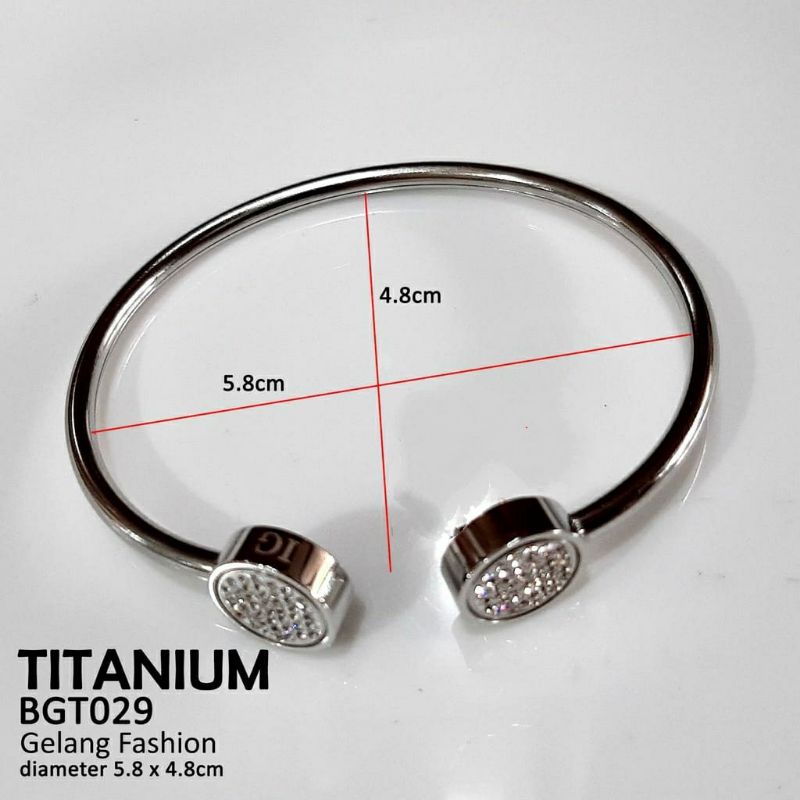 GELANG TANGAN WANITA BRANDED PREMIUN ASLI TITANIUM ANTI KARAT ANTI LUNTUR ORIGINAL