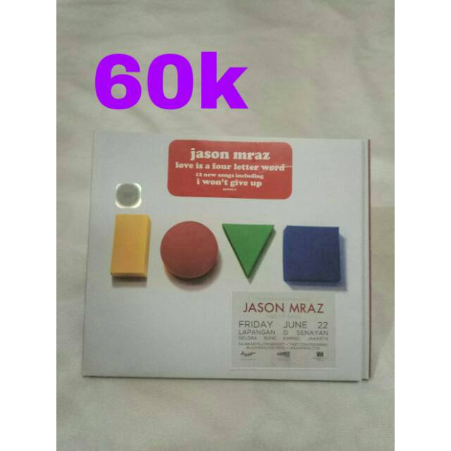 (PRELOVED) CD JASON MRAZ