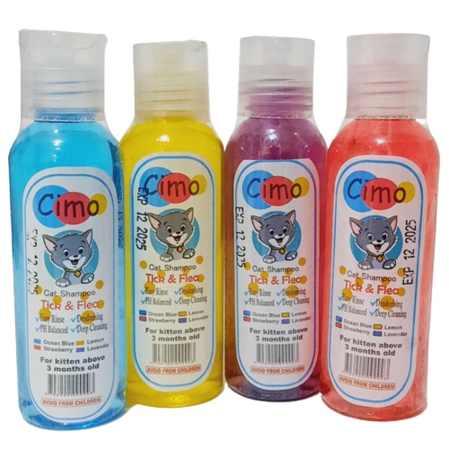 CIMO 100ml / Shampo Anti Kutu Kucing Murah