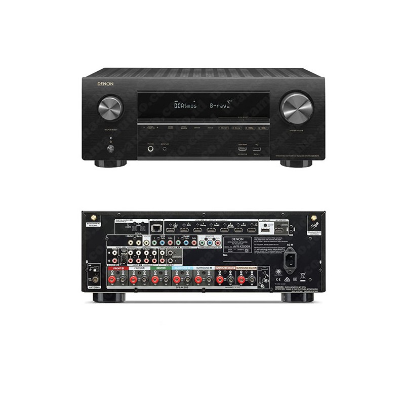 Denon Avr X2500h 7 2 Ch 4k Av Receiver Shopee Indonesia