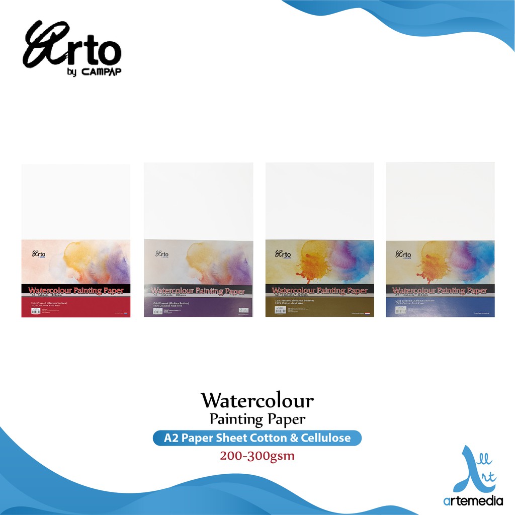 

Arto A2 Watercolor Paper Sheet