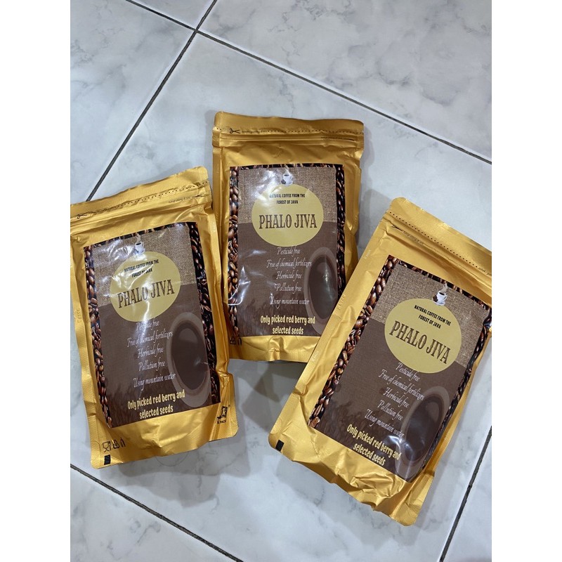 

Bubuk Kopi Arabika Jawa Organik PHALO JIVA - Organic Java Arabica Premium Coffee