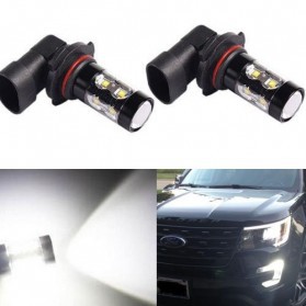 Lampu Mobil Headlight LED H10 10 SMD 9145 2 PCS - White