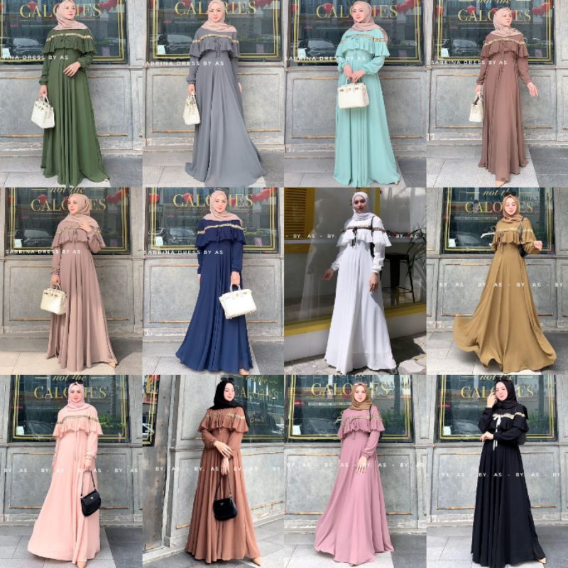 SABRINA DRESS BY AS SYAR'I