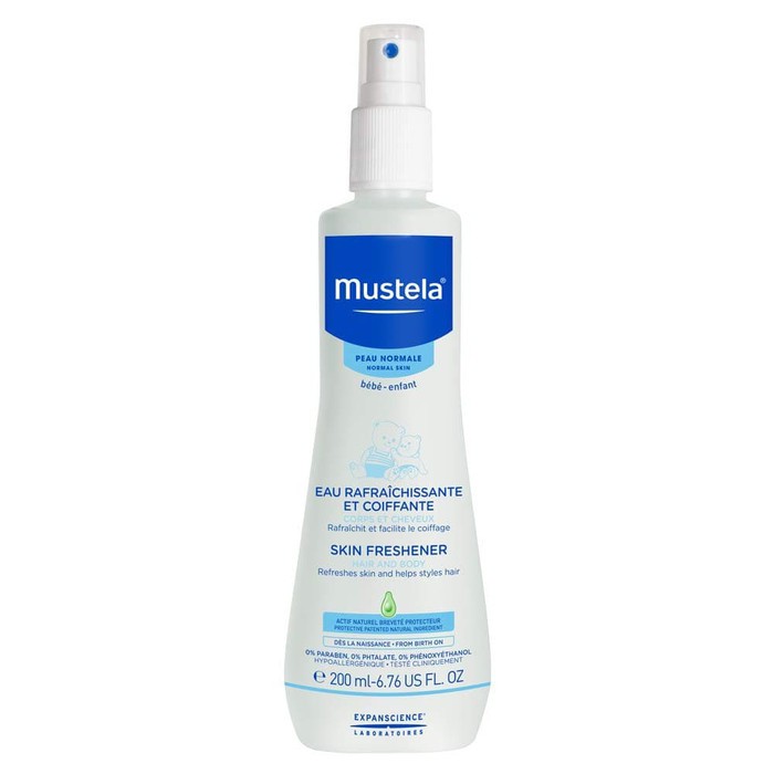 Mustela Skin Freshener Hair and Body Spray Untuk Kulit Dan Rambut Bayi - 200ml