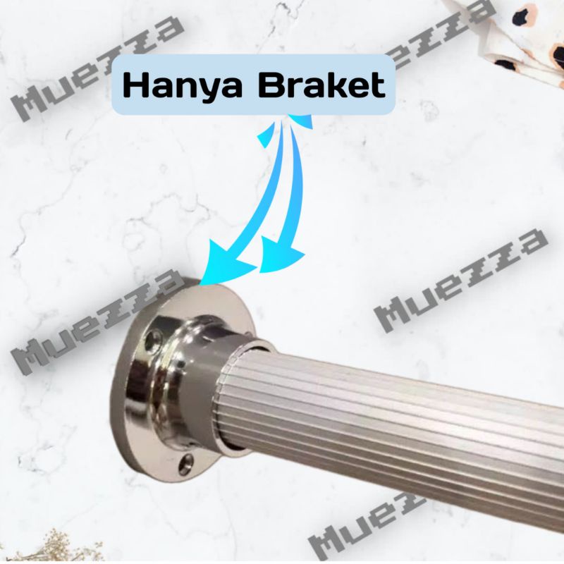 Braket Pipa / Braket Topi / Braket Pipa Gorden / Breket Penyangga Gorden