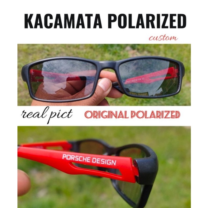 KACAMATA POLARIZED/ CUSTOM KACAMATA NEMBAK IKAN/KACAMATA  TEMBUS POLARIZED