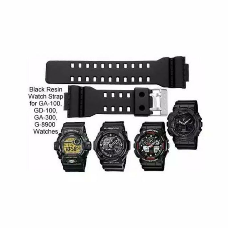 STRAP TALI JAM CASIO G-SHOCK G8900 GR8900 GW8900 CASIO G-8900 GW-8900 GR-8900 FREE PEN