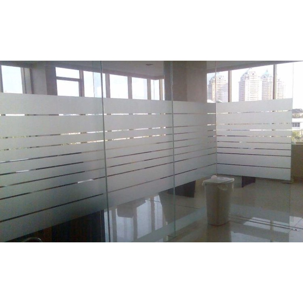 STIKER KACA RUMAH DAN KANTOR BURAM / STIKER SANGLAS MOTIF POLOS / STIKER KACA MOTIF POLOS
