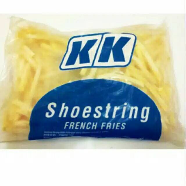 KK Shoestring French Fries 1000Gr - Kentang Goreng Beku Frozen Food