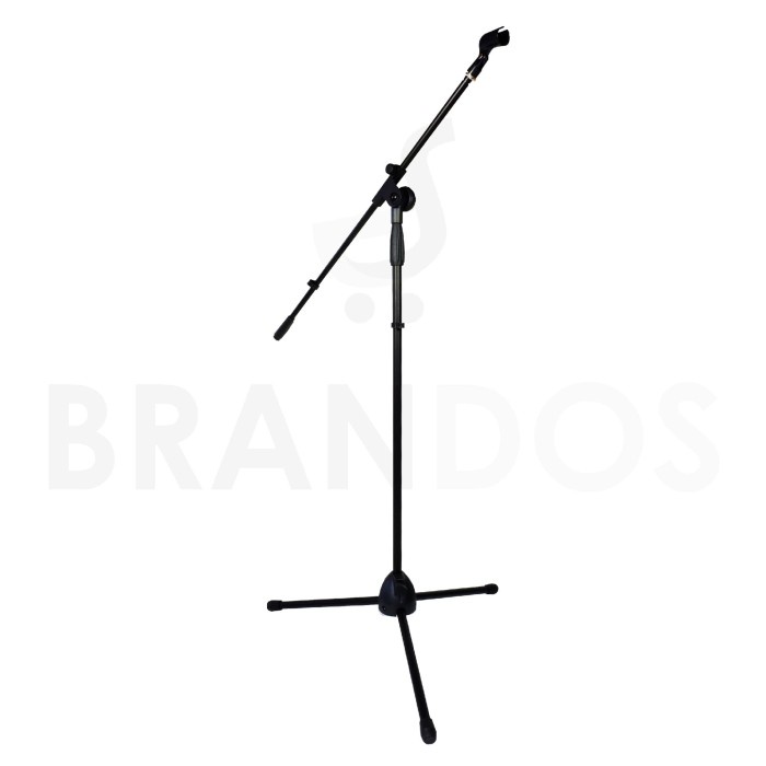 STAND MICROPHONE + MIC HOLDER / STAND MIC LANTAI TRIPOD CONDENSER