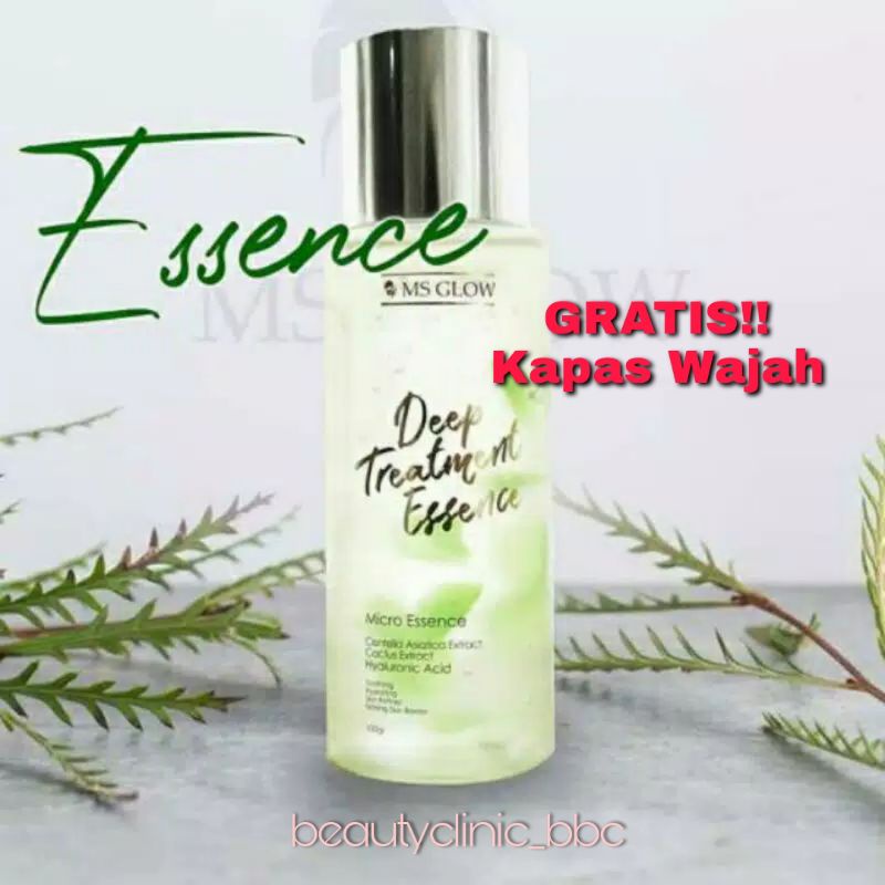 (COD) MS GLOW DEEP TREATMENT ESSENCE PERAWATAN SKIN BARRIER/GLUTACOLLA SISKA CHIC