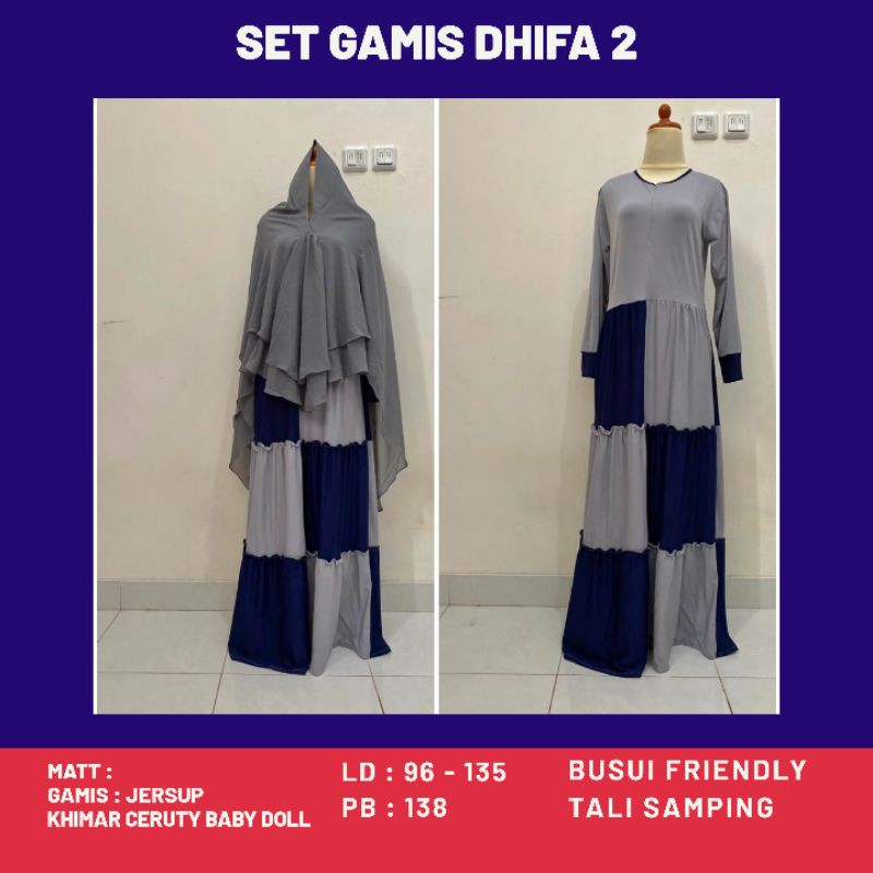 SET GAMIS DHIFA 2