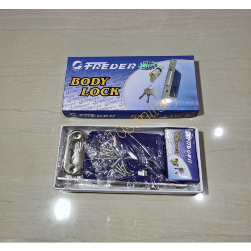 Body Dorong Freder / Body Kunci Pintu Dorong 514 Freder