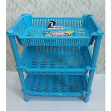 Rak Mini Plastik Susun 3 Myplast