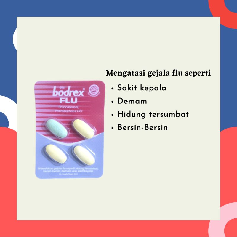 BODREX FLU PERSTRIP 4 TABLET