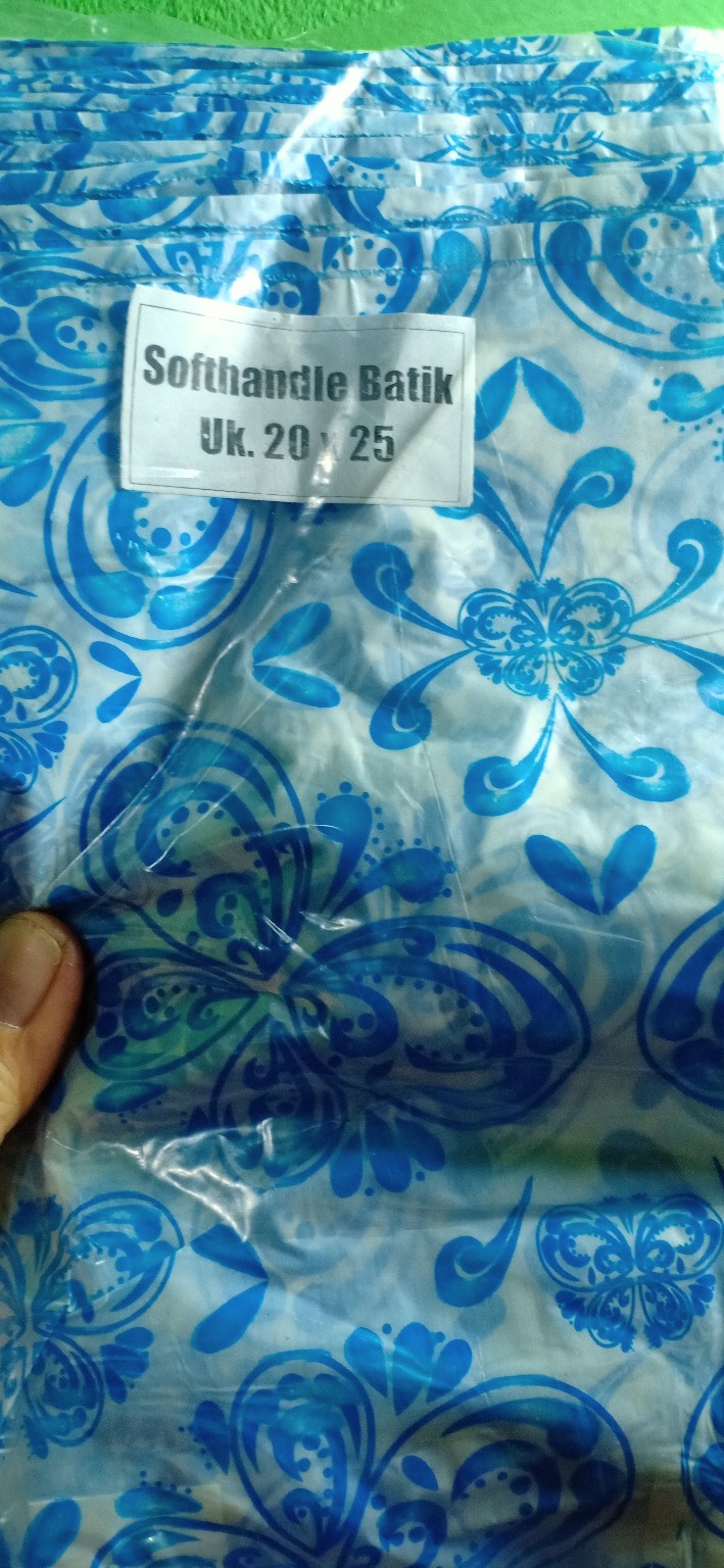 Plastik Baju - Soft Handle Batik 20 X 25 - Shopping Bag