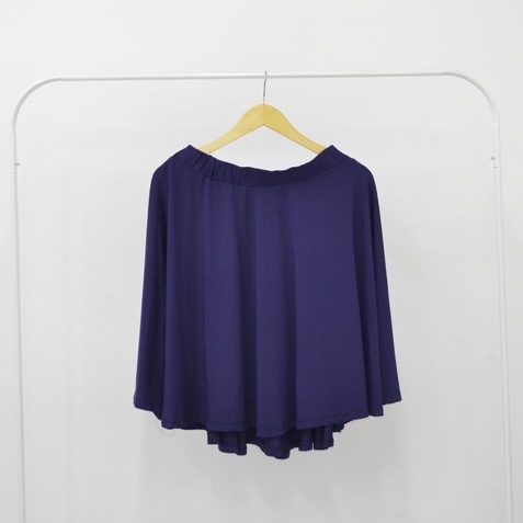 Charla - Miki Skirt Jumbo / Rok Wanita - CHR 1200-Navy