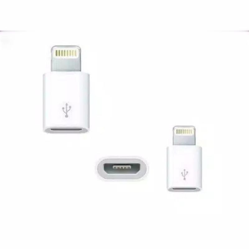 Sambungan Micro Ke Light HP dan Powerbank Adapter Mini Connector Cas dan Kabel Data Coverter Mini