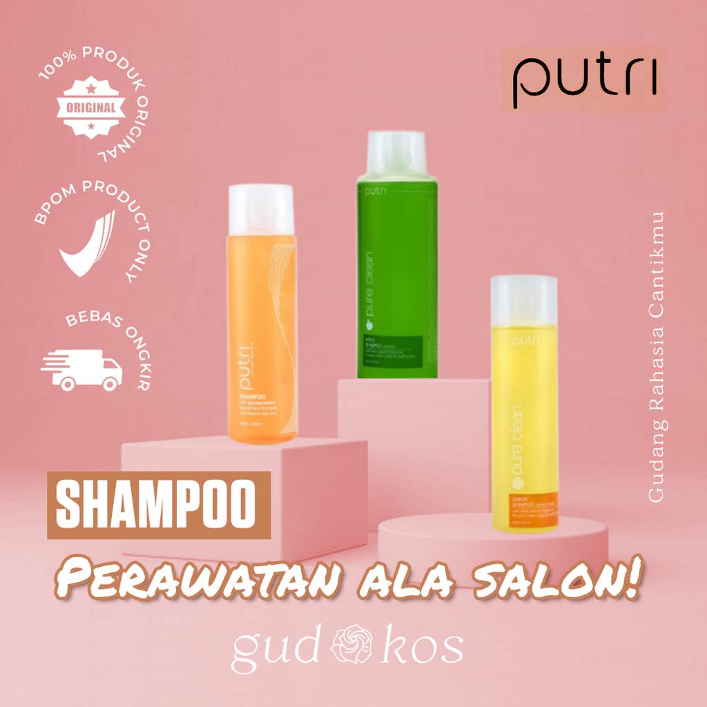 PUTRI Hair Shampoo Anti Hairloss &amp; Strenghtening - Anti Rontok Rambut Kuat