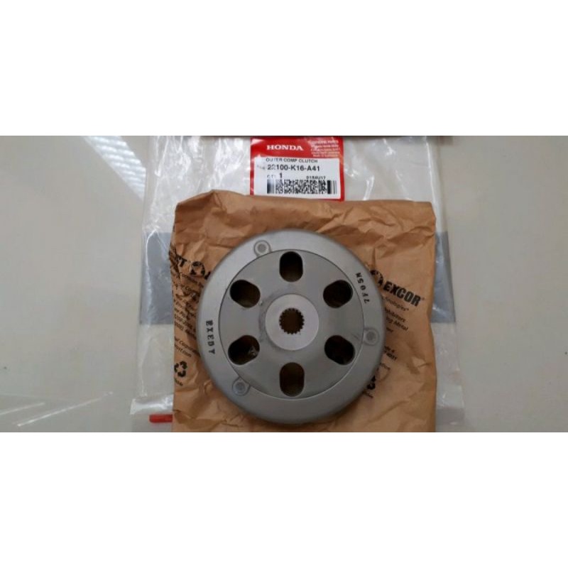 Rumah Kampas Ganda Original untuk Motor Scoopy FI ESP tahun 2015-2018 Kode Part 22100-K16-A41