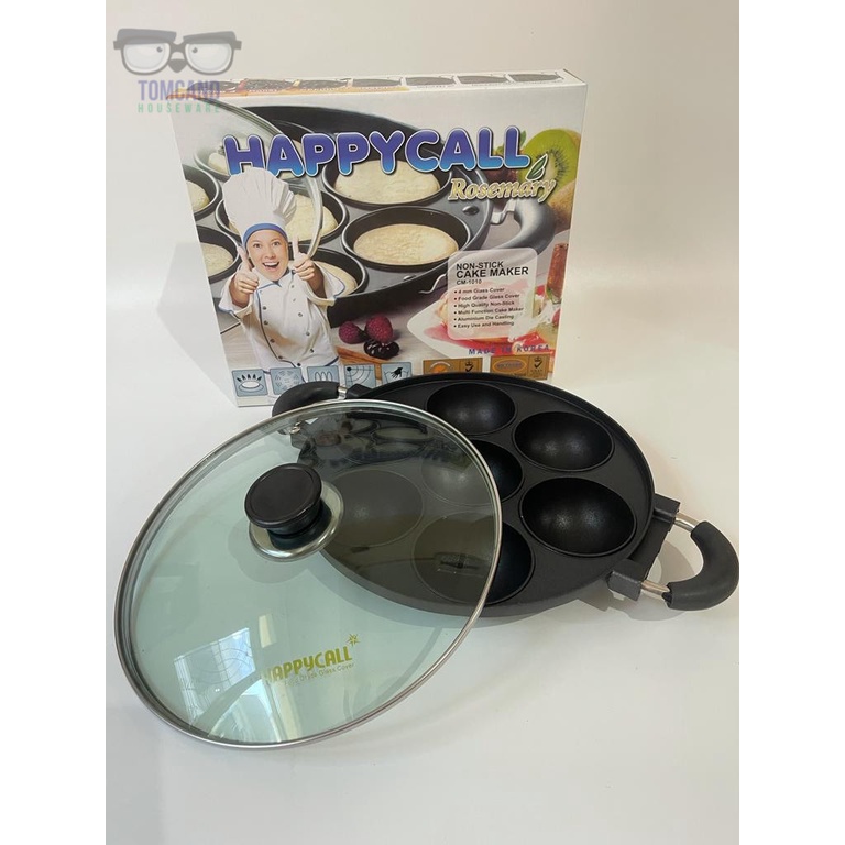 Cetakan Kue 7 Cekung Happy Call - Cetakan Bikang Ambon 7 Cekung