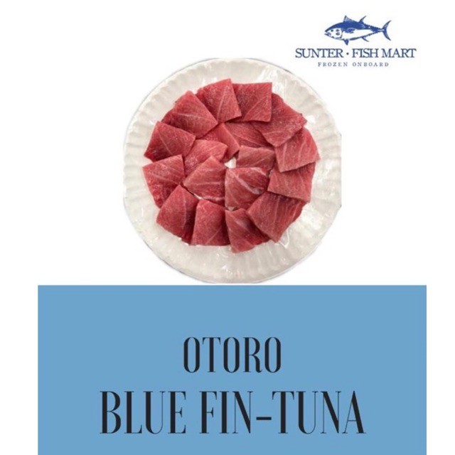

FRESH BLUEFIN TUNA TORO OTORO SASHIMI - FRESH