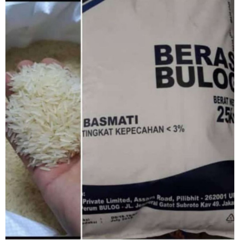 Beras Basmati India Import Bulog Indonesia