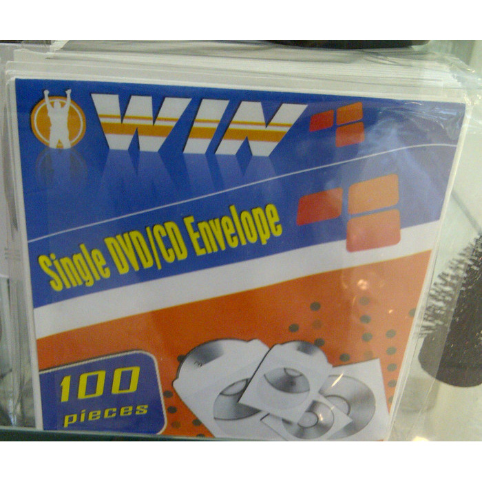 

s50d10x Tempat Cd / Amplop Dvd Kertas Isi 100 D501Cnf