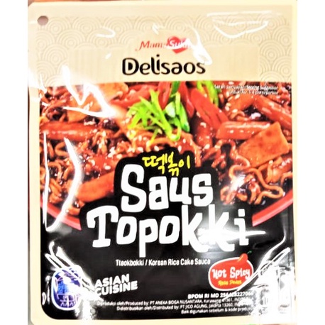 

Mama Suka Delisaos Saus Toppoki Hot Spicy 100gr